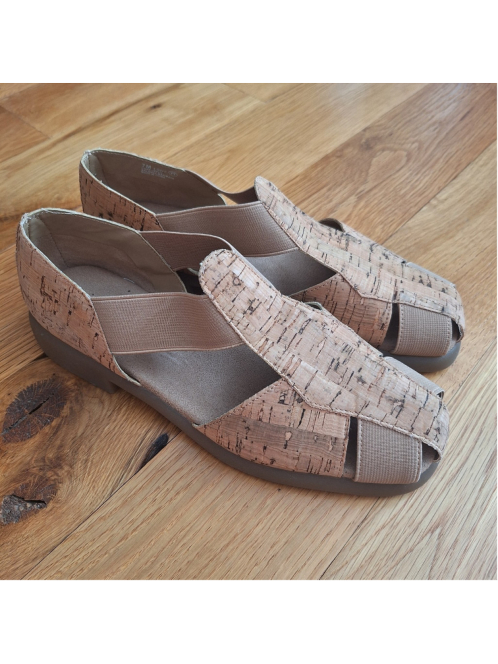 Aerosoles CORK 4Give Fisherman Closed Toe Sandals Cottagecore Womens 7 M Cottage